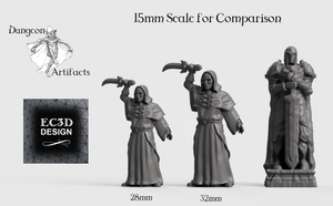 Wintertide Statue - 15mm 28mm 32mm Wilds of Wintertide Wargaming Terrain D&D, DnD