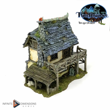 Load image into Gallery viewer, Grumble&#39;s Cottage - Torbridge Cull - Infinite Dimensions Terrain Wargaming D&amp;D DnD 15mm 20mm 25mm 28mm 32mm 40mm Painted options