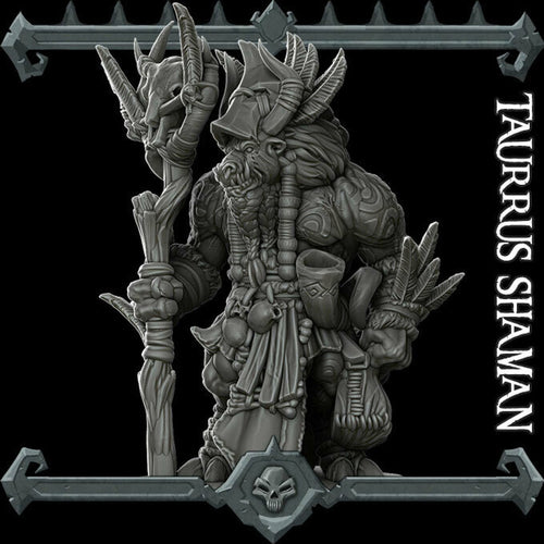 Taurus Shaman - Rocket Pig Wargaming D&D DnD
