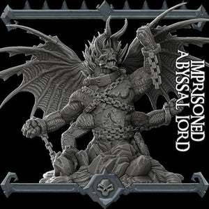 Imprisoned Abyssal Lord - Rocket Pig Games Wargaming DnD D&D