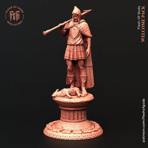 Aletheios Statue - Welcome Pack - Flesh of Gods Wargaming D&D DnD
