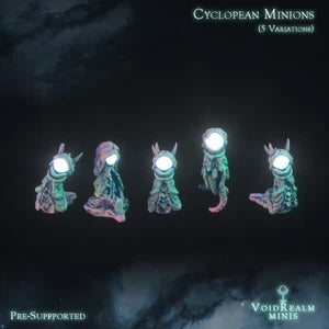 Cyclopean Minions - Invasion of the Eye Monsters  - VoidRealm Minis Wargaming D&D DnD