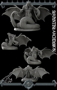 Serpentine Archdemon - Rocket Pig Games Wargaming DnD D&D