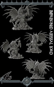 Imprisoned Abyssal Lord - Rocket Pig Games Wargaming DnD D&D