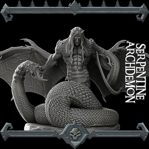 Serpentine Archdemon - Rocket Pig Games Wargaming DnD D&D