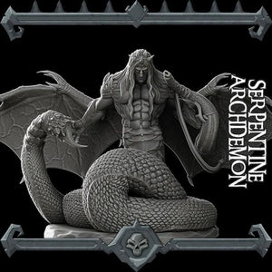 Serpentine Archdemon - Rocket Pig Games Wargaming DnD D&D