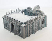 Load image into Gallery viewer, Dark Elf Unholy Chapel - Skyless Realms 15mm 28mm 32mm Wargaming Terrain D&amp;D, DnD