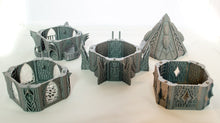 Load image into Gallery viewer, Dark Elf Modular Tower - Skyless Realms 28mm 32mm Wargaming Terrain D&amp;D, DnD