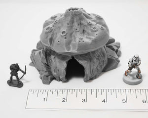 Mushroom Hut Set - Skyless Realms 15mm 28mm 32mm Wargaming Terrain D&D, DnD