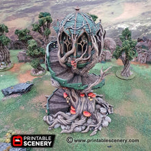 Load image into Gallery viewer, Gloomwood Eyrie - Dwarves, Elves and Demons 28mm Wargaming Terrain D&amp;D, DnD