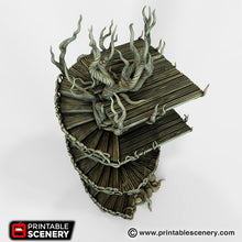 Load image into Gallery viewer, Ithilian Skyport - Dwarves, Elves and Demons 28mm Wargaming Terrain D&amp;D, DnD
