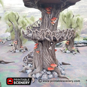 Ithilian Skyport - Dwarves, Elves and Demons 28mm Wargaming Terrain D&D, DnD