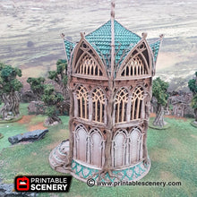 Load image into Gallery viewer, Library of Ithillia - Dwarves, Elves and Demons 15mm 28mm 32mm Wargaming Terrain D&amp;D, DnD