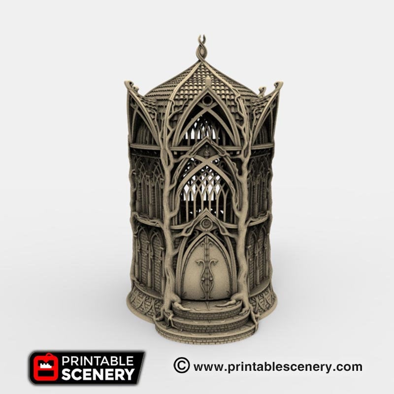 Library of Ithillia - Dwarves, Elves and Demons 15mm 28mm 32mm Wargaming Terrain D&D, DnD