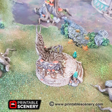Load image into Gallery viewer, Living Throne - Dwarves, Elves and Demons 28mm 32mm Wargaming Terrain D&amp;D, DnD