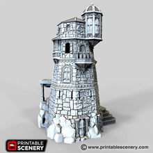 Load image into Gallery viewer, Ironhelm Fortress - Dwarves, Elves and Demons 28mm Wargaming Terrain D&amp;D, DnD