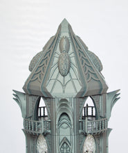 Load image into Gallery viewer, Dark Elf Modular Tower - Skyless Realms 28mm 32mm Wargaming Terrain D&amp;D, DnD