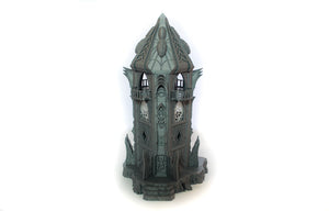 Dark Elf Modular Tower - Skyless Realms 28mm 32mm Wargaming Terrain D&D, DnD