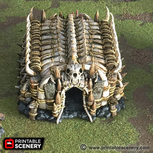Tribal House - The Lost Islands 28mm 32mm Wargaming Terrain D&D, DnD