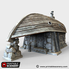 Load image into Gallery viewer, Boat House - The Lost Islands 28mm Wargaming Terrain D&amp;D DnD