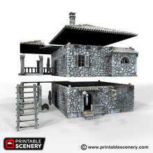 Load image into Gallery viewer, Port Tavern - The Lost Islands 15mm 28mm 32mm Wargaming Terrain D&amp;D, DnD Pirates
