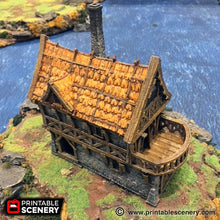 Load image into Gallery viewer, The Port Merchant - The Lost Islands 15mm 28mm 32mm Wargaming Terrain D&amp;D, DnD