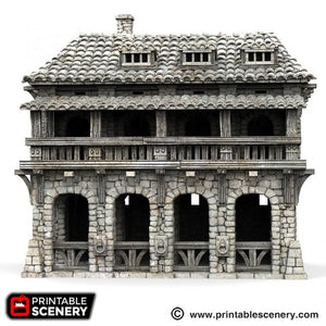 The Warehouse - The Lost Islands 15mm 28mm 32mm Wargaming Terrain D&D, DnD Pirates