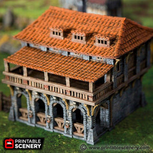 The Warehouse - The Lost Islands 15mm 28mm 32mm Wargaming Terrain D&D, DnD Pirates