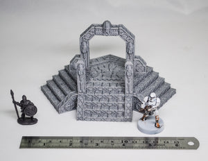 Dwarven Portal - Dwarves, Elves and Demons 15mm 28mm 32mm Wargaming Terrain D&D, DnD