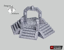Load image into Gallery viewer, Dwarven Portal - Dwarves, Elves and Demons 15mm 28mm 32mm Wargaming Terrain D&amp;D, DnD
