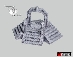 Dwarven Portal - Dwarves, Elves and Demons 15mm 28mm 32mm Wargaming Terrain D&D, DnD