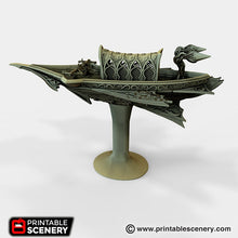 Load image into Gallery viewer, Sky Reaver Airship - Dwarves, Elves and Demons 28mm Wargaming Terrain D&amp;D, DnD
