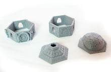 Load image into Gallery viewer, Dwarven Houses - Skyless Realms 15mm 28mm 32mm Wargaming Terrain D&amp;D, DnD