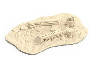 Scatter Ruins 1 - Stormguard 28mm 32mm Wargaming Terrain D&D, DnD