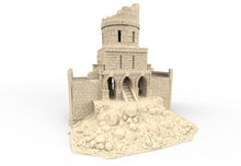 Load image into Gallery viewer, Ruined Whitstone Keep - Stormguard 28mm 32mm Wargaming Terrain D&amp;D, DnD