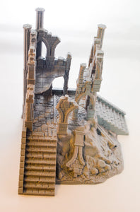 Ruined Tallsworth Hold - Stormguard 28mm 32mm Wargaming Terrain D&D, DnD