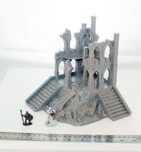 Ruined Tallsworth Hold - Stormguard 28mm 32mm Wargaming Terrain D&D, DnD