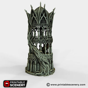 Tower Aeternus - Dwarves, Elves and Demons 28mm Wargaming Terrain D&D, DnD