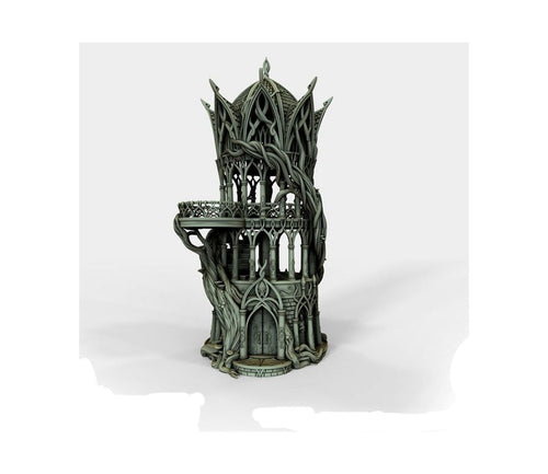 Tower Aeternus - Dwarves, Elves and Demons 28mm Wargaming Terrain D&D, DnD