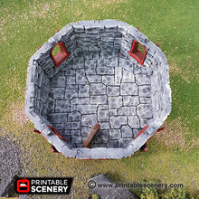 Load image into Gallery viewer, Dwarven House - Dwarves, Elves and Demons 28mm 32mm Wargaming Terrain D&amp;D, DnD