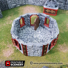 Load image into Gallery viewer, Dwarven House - Dwarves, Elves and Demons 28mm 32mm Wargaming Terrain D&amp;D, DnD