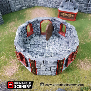 Dwarven House - Dwarves, Elves and Demons 28mm 32mm Wargaming Terrain D&D, DnD