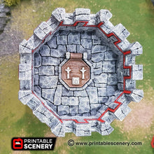 Load image into Gallery viewer, Dwarven Outpost - Dwarves, Elves and Demons 15mm 28mm 32mm Wargaming Terrain D&amp;D, DnD