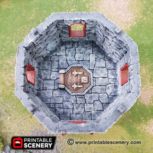 Load image into Gallery viewer, Dwarven Outpost - Dwarves, Elves and Demons 15mm 28mm 32mm Wargaming Terrain D&amp;D, DnD