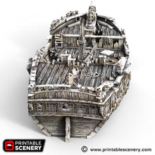 Load image into Gallery viewer, The Wreck - The Lost Islands 15mm 28mm 32mm Wargaming Terrain D&amp;D, DnD