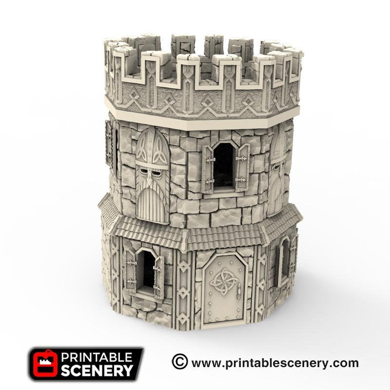 Dwarven Outpost - Dwarves, Elves and Demons 15mm 28mm 32mm Wargaming Terrain D&D, DnD