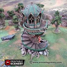 Load image into Gallery viewer, Gloomwood Eyrie - Dwarves, Elves and Demons 28mm Wargaming Terrain D&amp;D, DnD