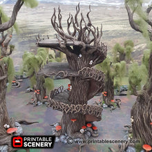 Load image into Gallery viewer, Ithilian Skyport - Dwarves, Elves and Demons 28mm Wargaming Terrain D&amp;D, DnD