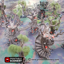 Load image into Gallery viewer, Elven Walkway - Dwarves, Elves and Demons 28mm Wargaming Terrain D&amp;D, DnD