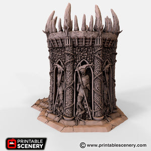 Temple of the Damned - Dwarves, Elves and Demons 28mm Wargaming Terrain D&D, DnD